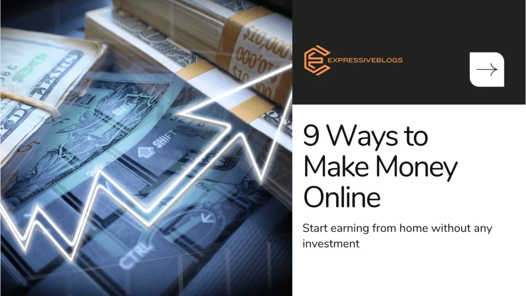 Make Money Online without any investment