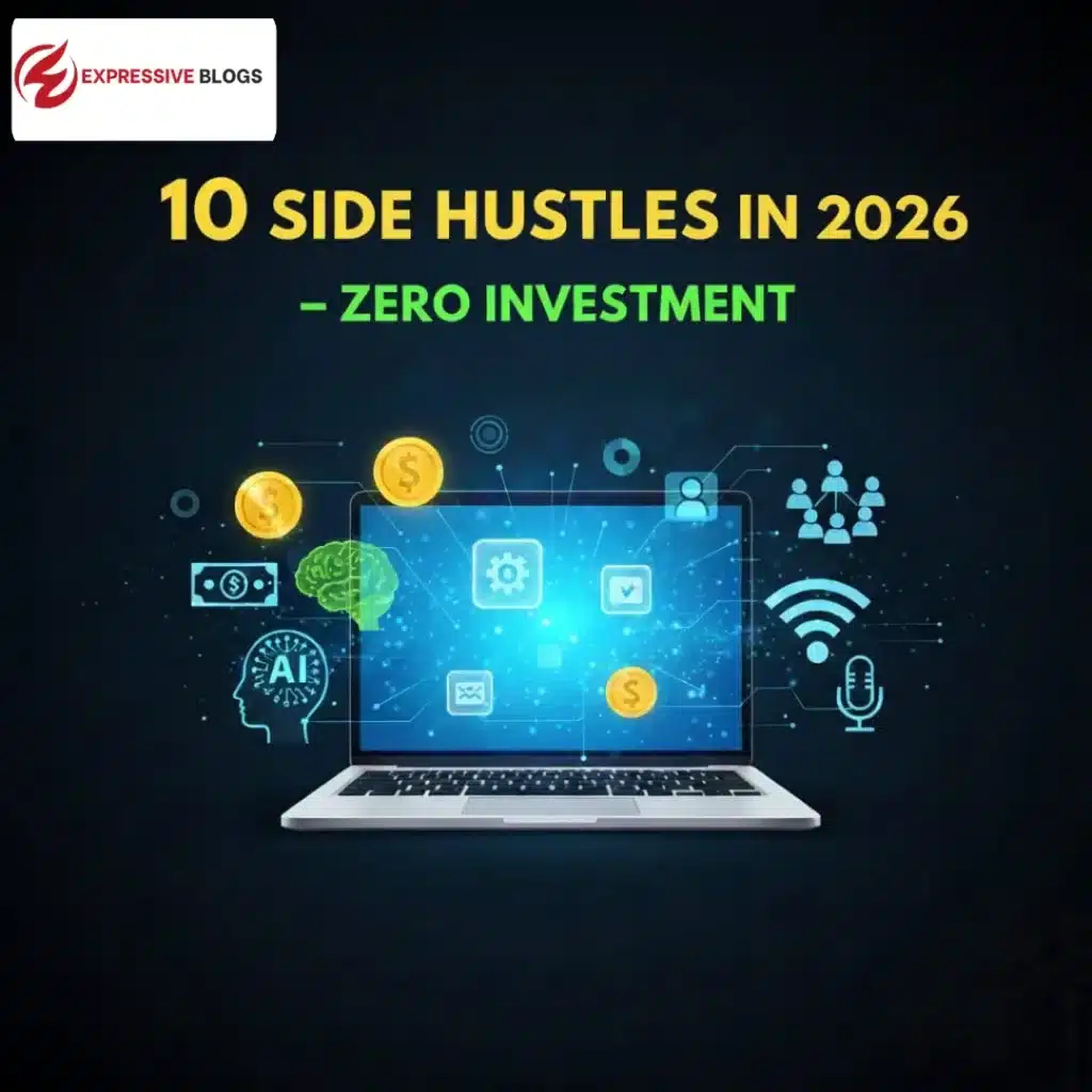 10 profitable side hustles you can start today with zero investment