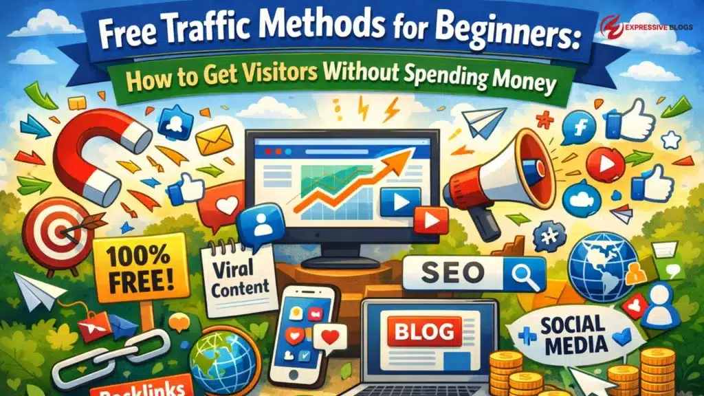 Free traffic methods for beginners
