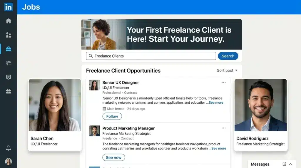 linkedin freelance job opportunities