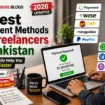 Freelancer using best payment methods in Pakistan