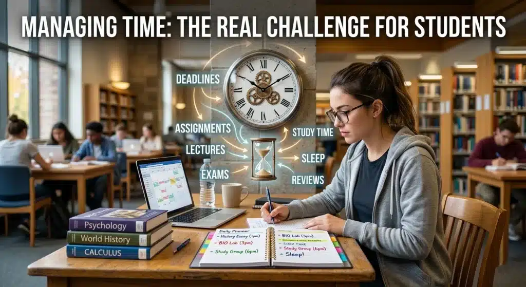 Managing Time The Real Challenge for Students
