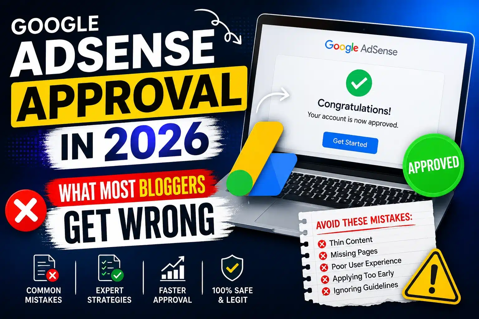 Google AdSense Approval Guide 2026