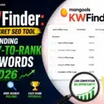 KWFinder keyword research tool for finding low-competition keywords in 2026