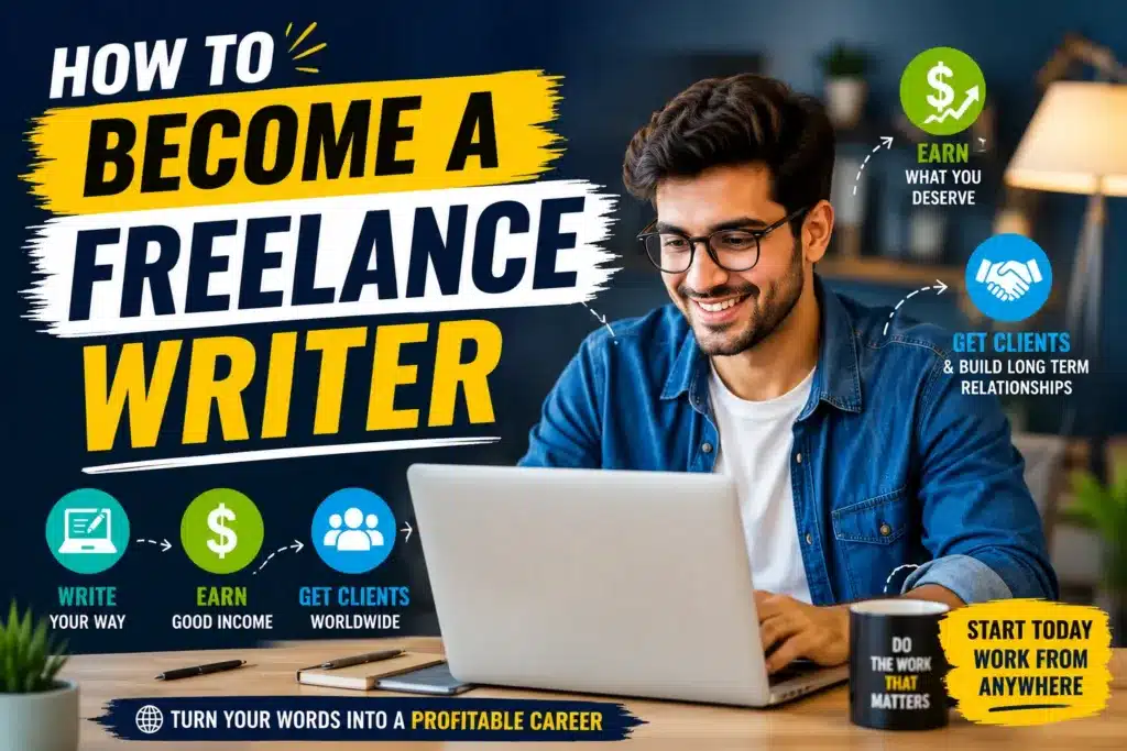 How to become a freelance writer and get clients online