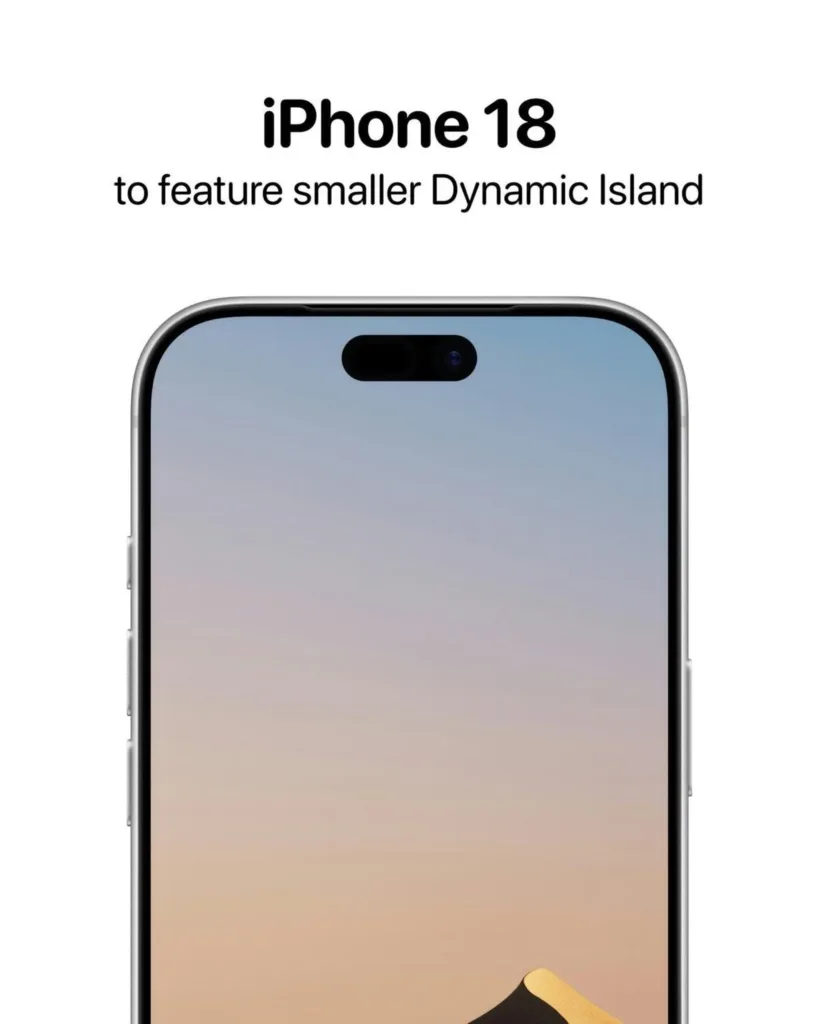 iphone 18 dynamic island 